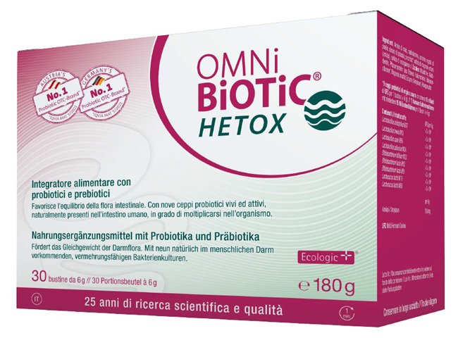 OMNI BIOTIC HETOX 30 BUSTINE DA 6 G