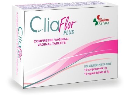 CLIAFLOR PLUS 10 COMPRESSE VAGINALI