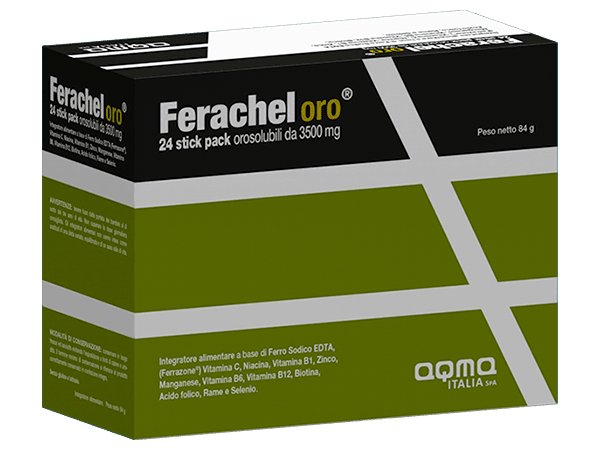 FERACHEL ORO 24 STICK OROSOLUBILI