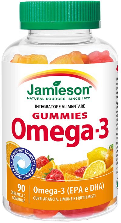 JAMIESON OMEGA 3 GUMMIES 90 CARAMELLE GOMMOSE