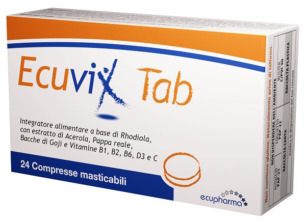 ECUVIX TAB 24 COMPRESSE MASTICABILI