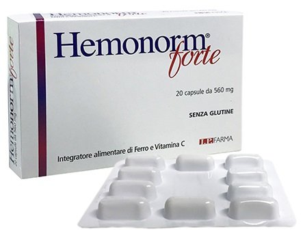HEMONORM FORTE 20 CAPSULE