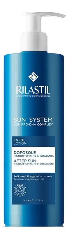 RILASTIL SUN SYSTEM LATTE DOPOSOLE RISTRUTTURANTE E IDRATANTE 400 ML