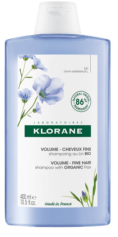 KLORANE SHAMPOO VOLUME FINE HAIR CON LINO 400 ML