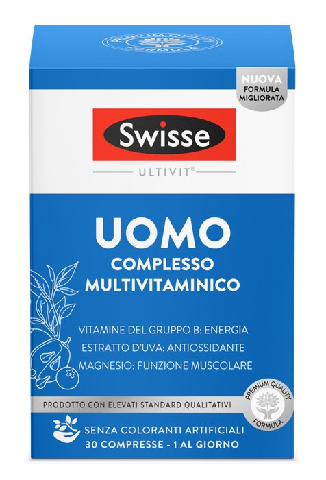 SWISSE MULTIVITAMINICO UOMO 30 COMPRESSE