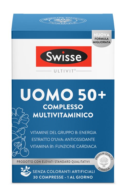 SWISSE MULTIVITAMINICO UOMO 50+ 30 COMPRESSE