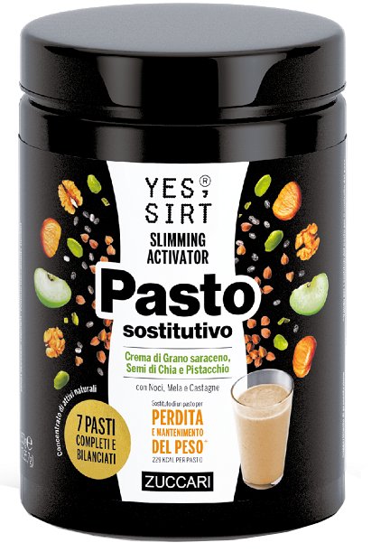 YES SIRT PASTO SOSTITUTIVO GRANO SARACENO-CHIA-PISTACCHIO 7X35,7 G