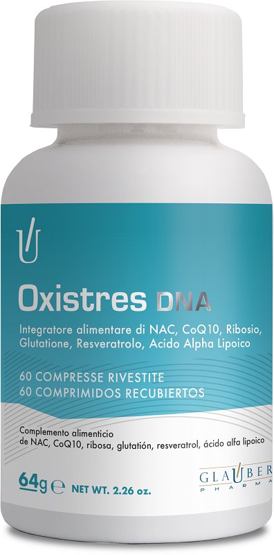 OXISTRES DNA GLAUBER 60 COMPRESSE