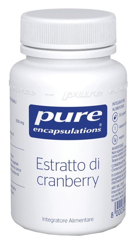PURE ENCAPSULATIONS ESTRATTO DI CRANBERRY 30 CAPSULE