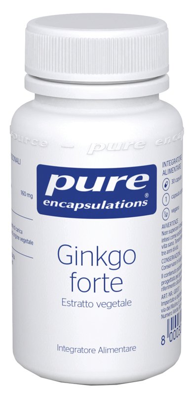 PURE ENCAPSULATIONS GINKGO FORTE 30 CAPSULE