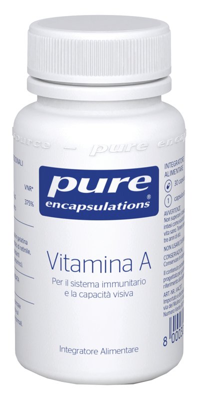 PURE ENCAPSULATIONS VITAMINA A 30 CAPSULE