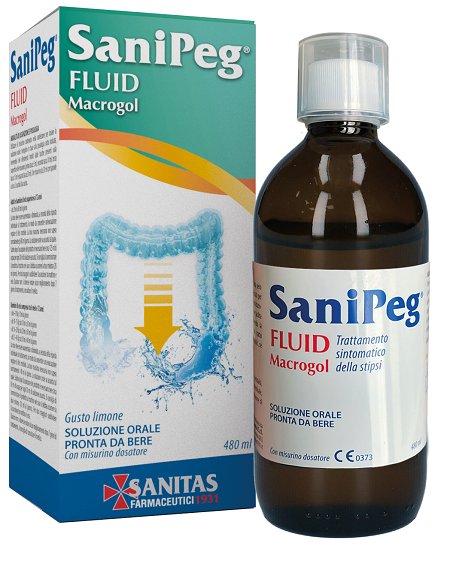 SANIPEG FLUID MACROGOL 480 ML