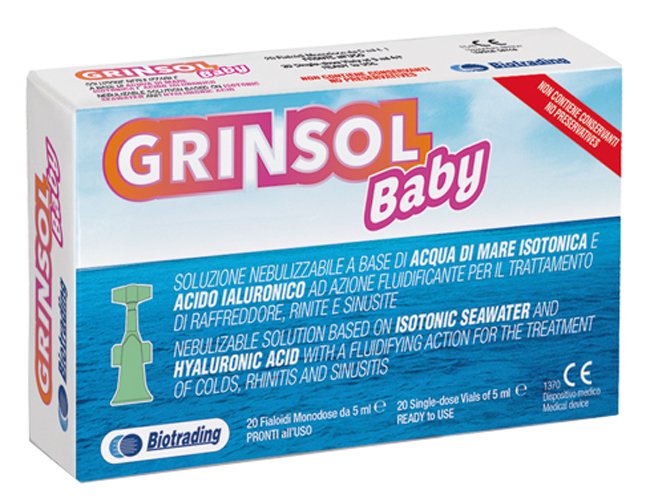 GRINSOL BABY 20 FIALE DA 5 ML