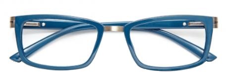 OCCHIALE DA LETTURA PREMONTATO TWINS PLATINUM LUGANO BLU +1,50
