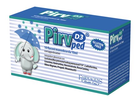 PIRV D3 PED 10 FLACONI MONODOSE