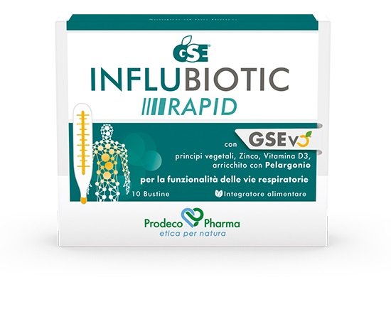 GSE INFLUBIOTIC RAPID 10 BUSTINE