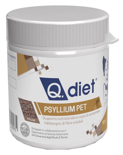 Q DIET PSYLLIUM PET POLVERE 90 G