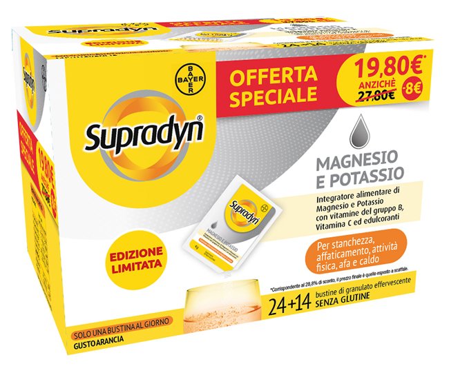 SUPRADYN MAGNESIO POTASSIO LIMITED EDITION 14 + 24 BUSTINE