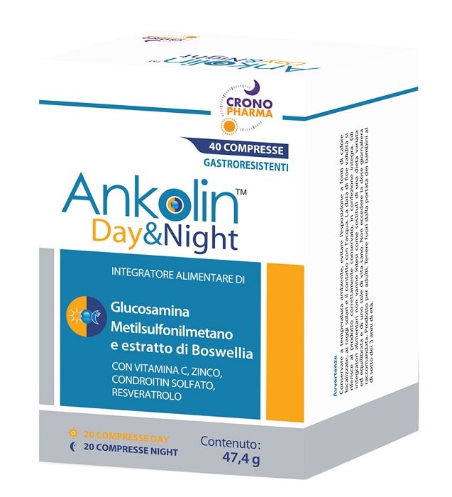 ANKOLIN DAY&NIGHT 20 COMPRESSE GASTRORESISTENTI DAY + 20 COMPRESSE GASTRORESISTENTI NIGHT