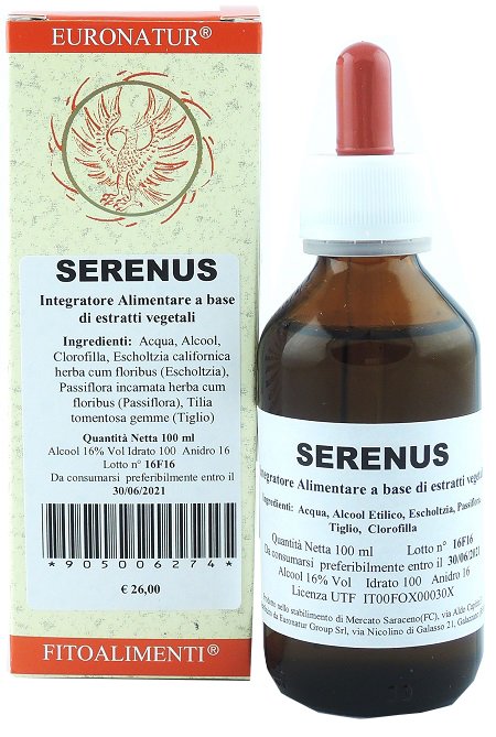 SERENUS GOCCE 100 ML