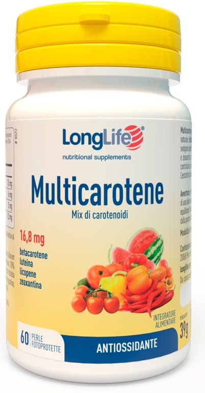 LONGLIFE MULTICAROTENE 60 PERLE