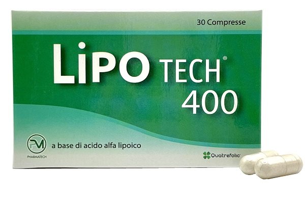 LIPOTECH 400 30 COMPRESSE