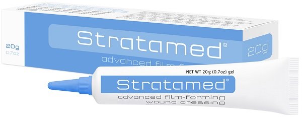 GEL AL SILICONE PER IL TRATTAMENTO DELLE FERITE APERTE STRATAMED 20G