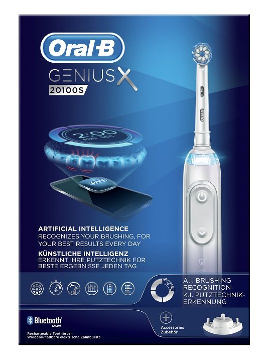 ORAL-B POWER GENIUSX 20100S WHITE