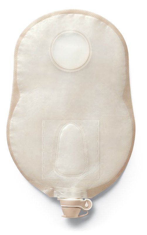 SACCA UROSTOMIA A DUE VIE OPACA 55 MM 10 PEZZI