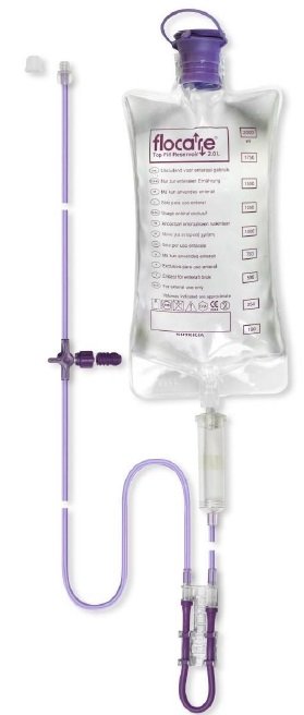 FLOCARE SACCA CON DEFLUSSORE DA 2 LITRI PER NUTRIPOMPA INFINITY