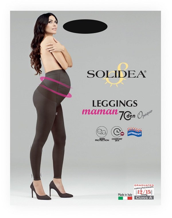 LEGGING MAMAN 70 OPAQUE PER GESTANTI NERO L