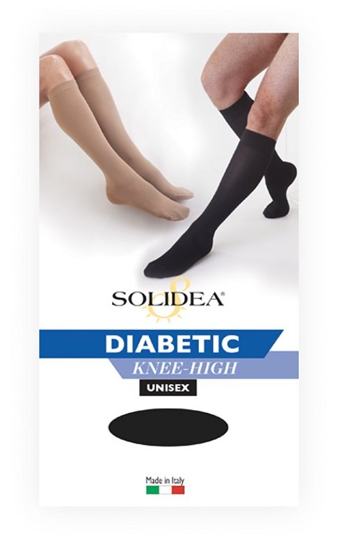 DIABETIC KNEE-HIGH NERO 1-S
