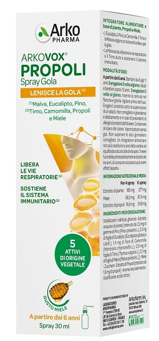 ARKOVOX PROPOLI SPRAY 30 ML