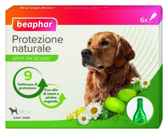 PROTEZIONE NAT SPOT ON CANE TG 6 PIPETTE DA 2 ML
