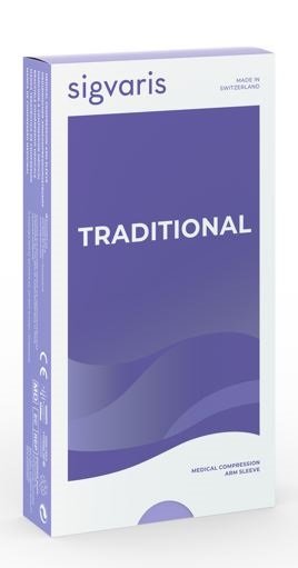 SIGVARIS 503 TRADITIONAL CCL2 GUANTO LUNGO BEIGE M