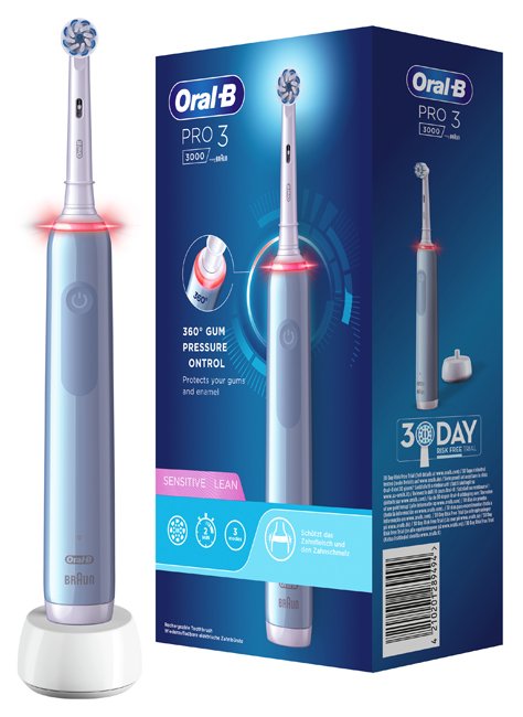 ORALB PRO3 BLUE SENSITIVE