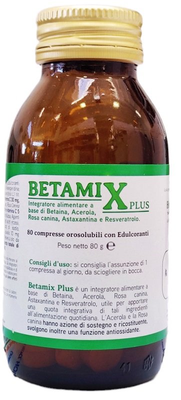 BETAMIX PLUS 80 COMPRESSE OROSOLUBILI