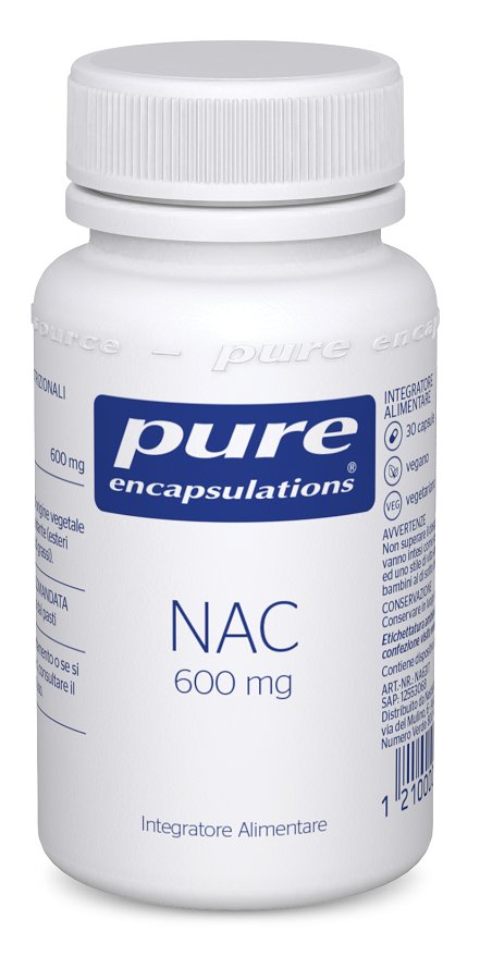 PURE ENCAPSULATIONS NAC 600MG