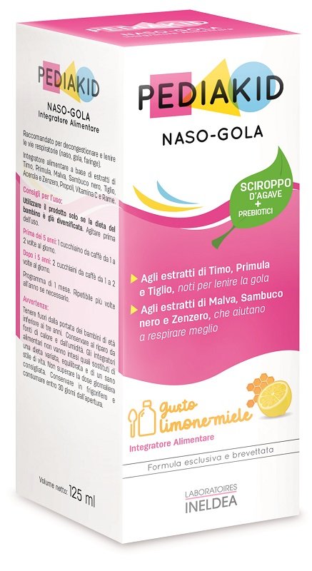 PEDIAKID NASO GOLA SCIROPPO 125 ML