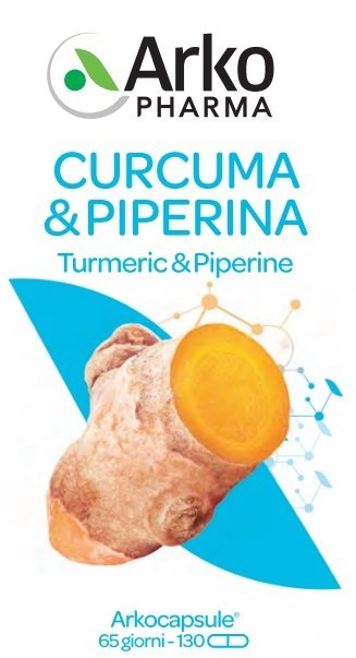 ARKOCPS CURCUMA + PIPERINA 130 CAPSULE