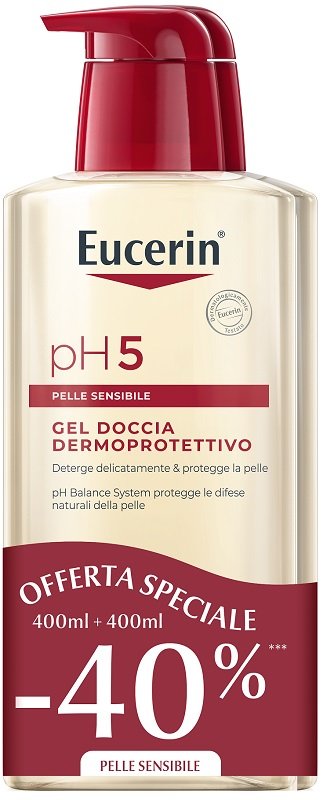 EUCERIN BIPACCO PH5 GEL DOCCIA 400 ML + 400 ML