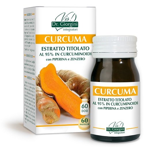 CURCUMA ESTRATTO TITOLATO 95% CURCUMINOIDI 60 PASTIGLIE