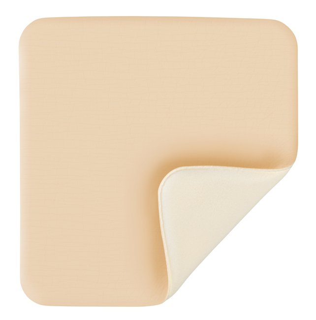 MEDICAZIONE IDROCELLULARE BISTRATIFICATA NON ADERENTE IN SCHIUMA DI POLIURETANO ASKINA FOAM 10X10CM NEW 10 PEZZI