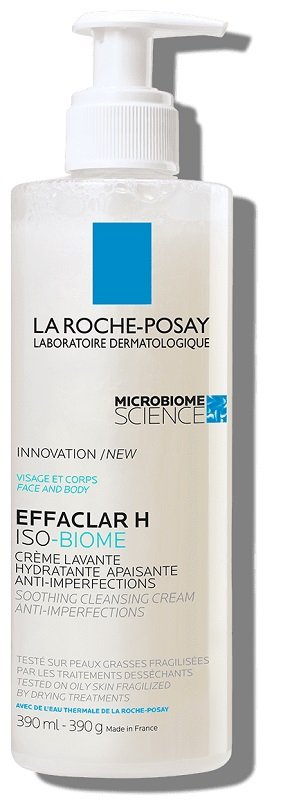 EFFACLAR H ISO BIOME CREMA LAVANTE 400 ML