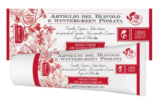 I RIMEDI DI HELAN ARTIGLIO DIAVOLO WINTERGREEN POMATA 75 ML