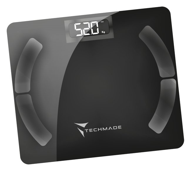 TECHMADE BILANCIA SMART BLACK