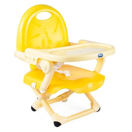 CHICCO RIALZO SEDIA POCKET SNACK SAFFRON