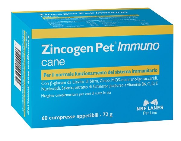 ZINCOGEN PET IMMUNO 60 COMPRESSE
