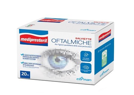 MEDIPRESTERIL SALVIETTE OFTALMICHE 20 PEZZI PROMO