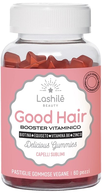 LASHILE%27 GOOD HAIR SENZA ZUCCHERI 60 GUMMIES